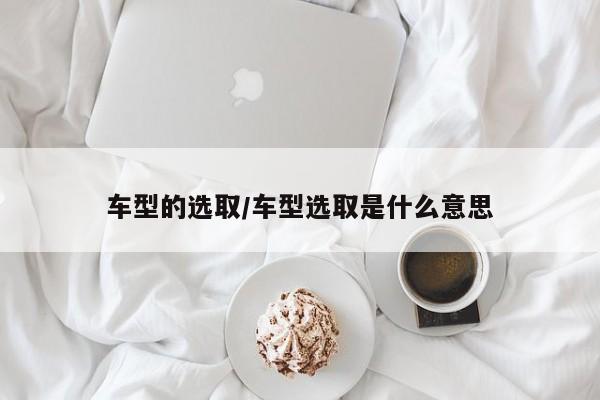 车型的选取/车型选取是什么意思